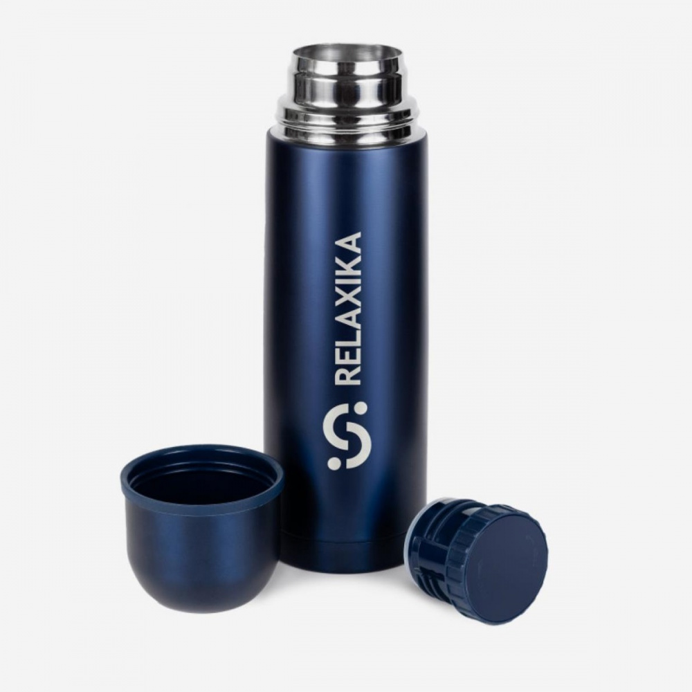 Термос Relaxika 101 0,75 л (стикерпак "7 вершин")