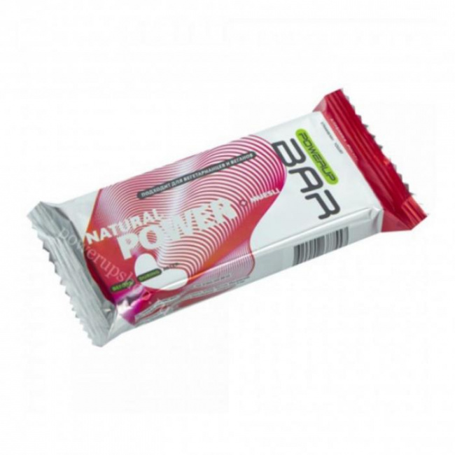 Батончик Powerup, вкус Клубника, йогурт, 50 г