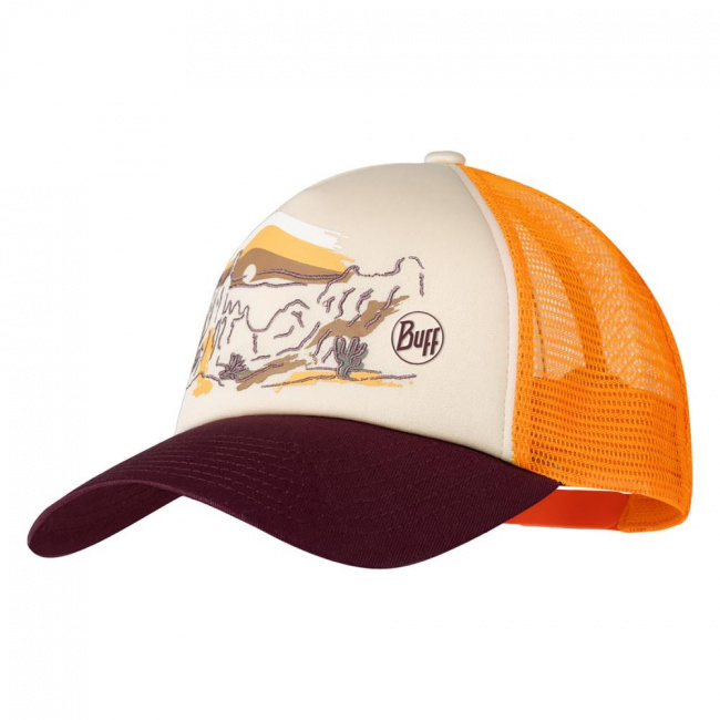 Кепка BUFF /25/ 135755 Trucker Sylva Apricot