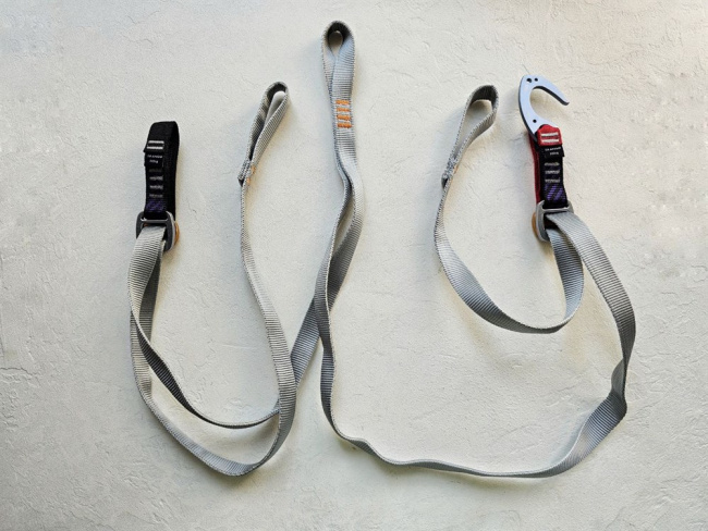 Самостраховка Trango двойная регулируемая с фифи DOUBLE SECURE CHAIN