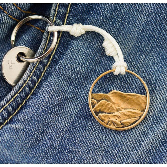 Брелок бронзовый ExJe Пик Ленина