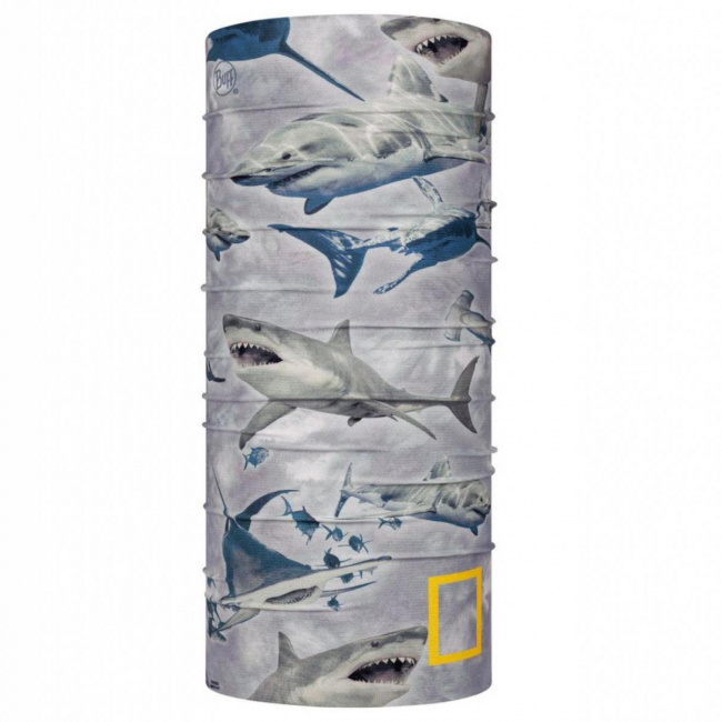 Бандана BUFF /22/ 128761 Coolnet UV + Sile Light Grey