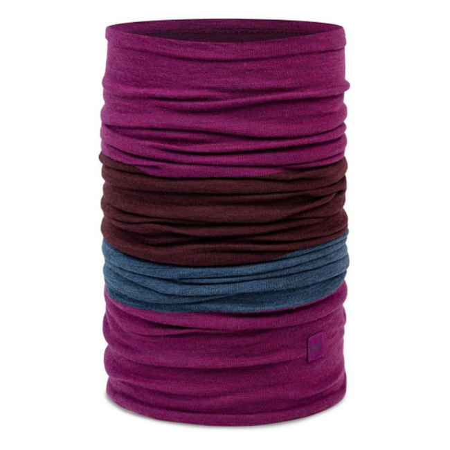 Бандана BUFF /25-26/ 132890 Merino Move Block Magenta