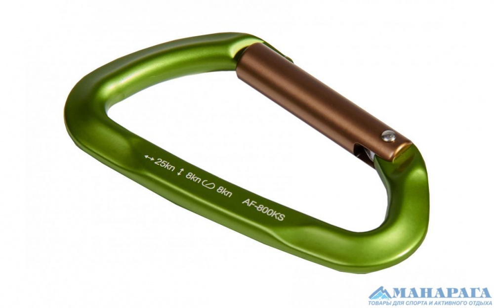 Карабин Манарага скалолазный с прямой защелкой