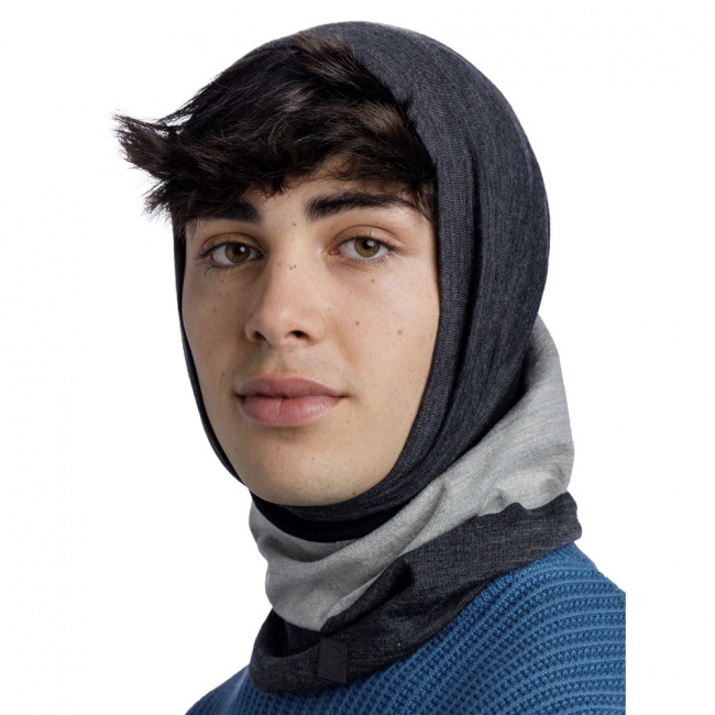 Бандана BUFF /25-26/ 132890 Merino Move Block Graphite