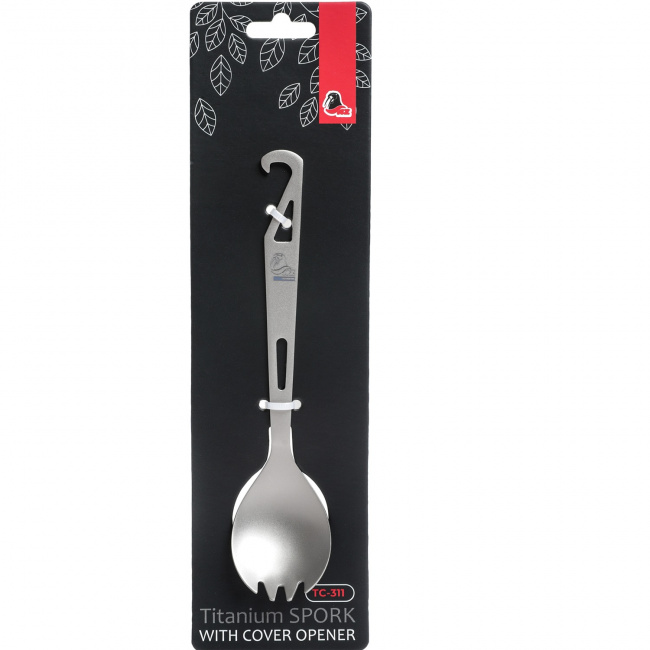 Титановая ложка-вилка NZ TC-311