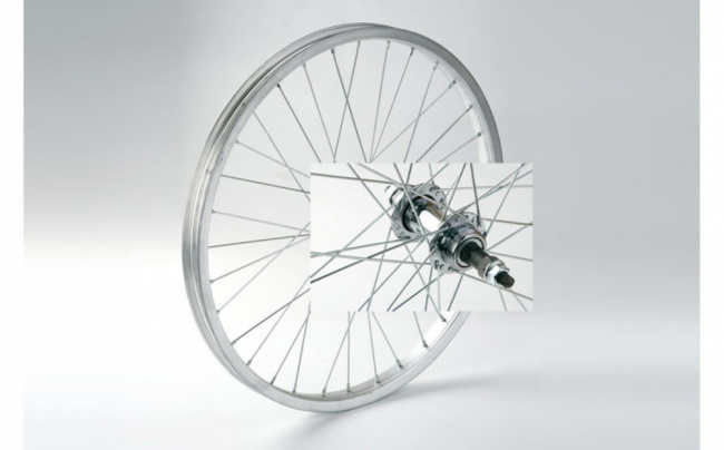 Колесо заднее 24 JY-434 130 мм, 36 отв.