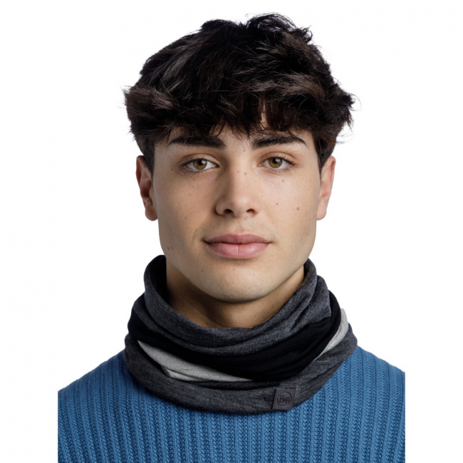 Бандана BUFF /25-26/ 132890 Merino Move Block Graphite