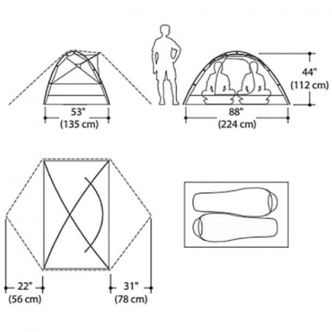 Палатка Marmot Catalyst 2P