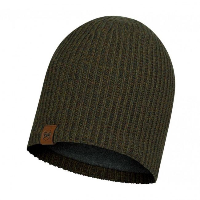 Шапка BUFF /24-25/ 116032 Knitted & Full Fleece Hat Lyne Bark