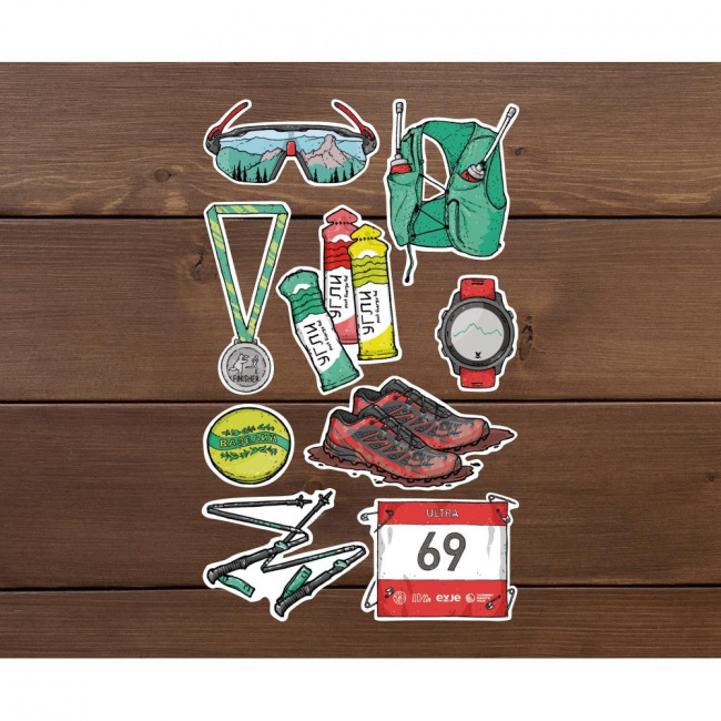 Стикерпак ExJe Трейлраннинг