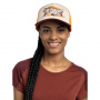 Кепка BUFF /25/ 135755 Trucker Sylva Apricot