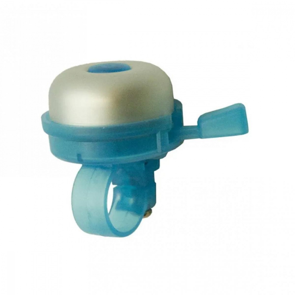 Звонок алюминий/пластик D=50 мм (серебристо-голубой (9167163))