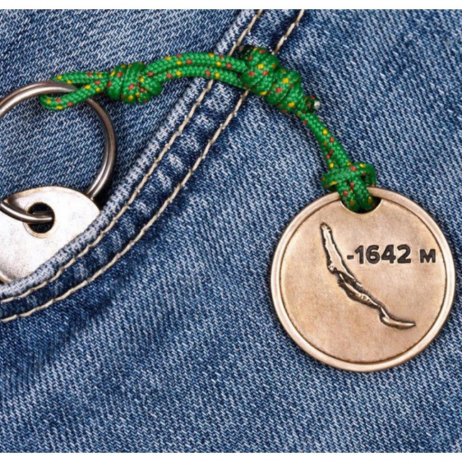 Брелок бронзовый ExJe Байкал