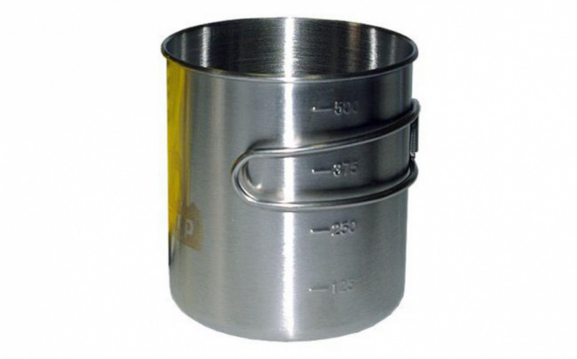 Кружка Tramp TRC-037 со складными ручками и мерной шкалой 500 мл