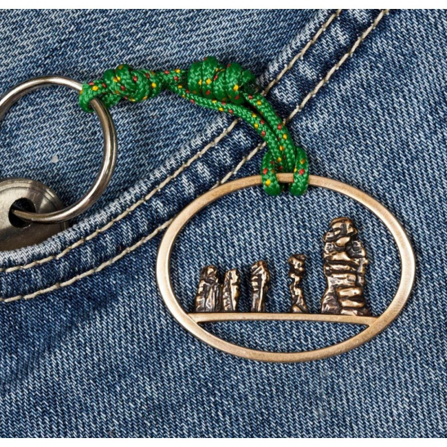 Брелок бронзовый ExJe Маньпупунер