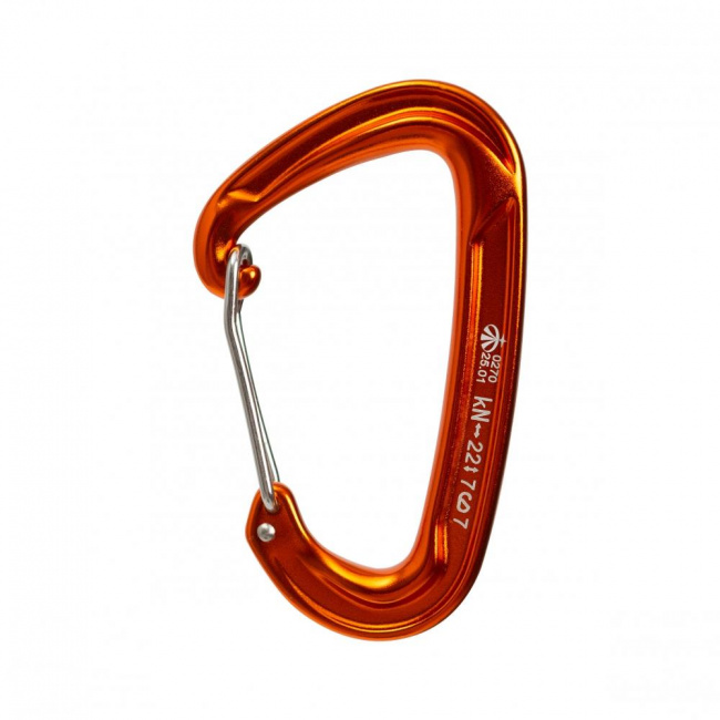 Карабин Вертикаль скалолазный облегченный с проволочной защелкой