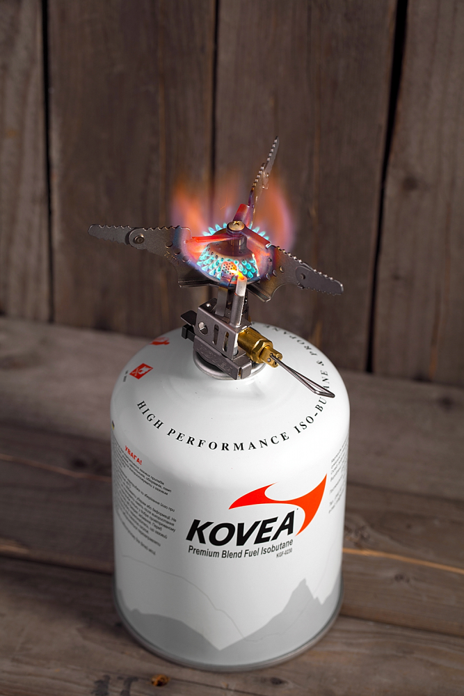 Горелка Kovea KB-0101 компактная (титан) Горелка Kovea KB-0101 компактная (титан)
