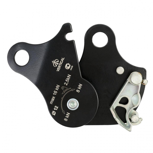 Блок-ролик Вертикаль с зажимом 0415