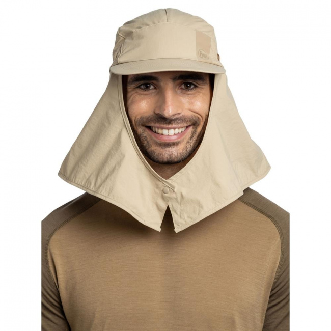 Кепка BUFF /25/ 135764 Desert Solid Birch Grey