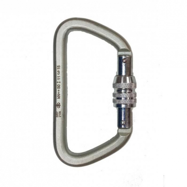 Карабин Вертикаль стальной трапеция 0207