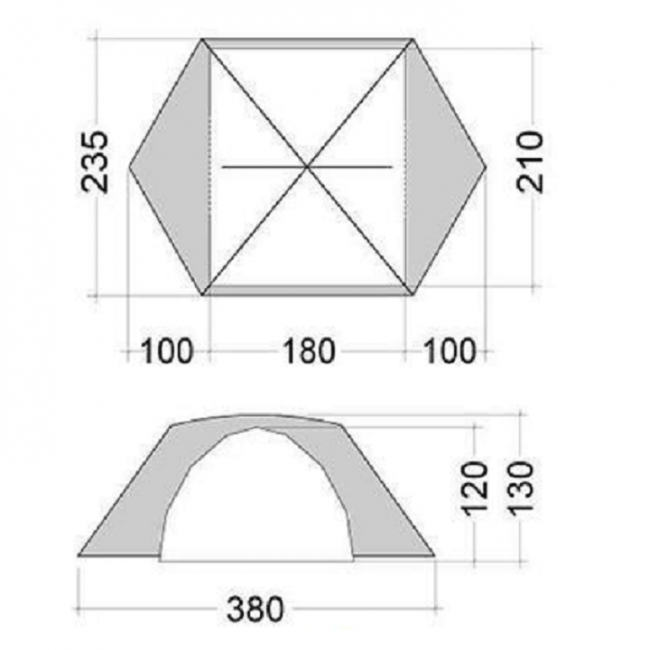 Палатка BASK BONZER 3