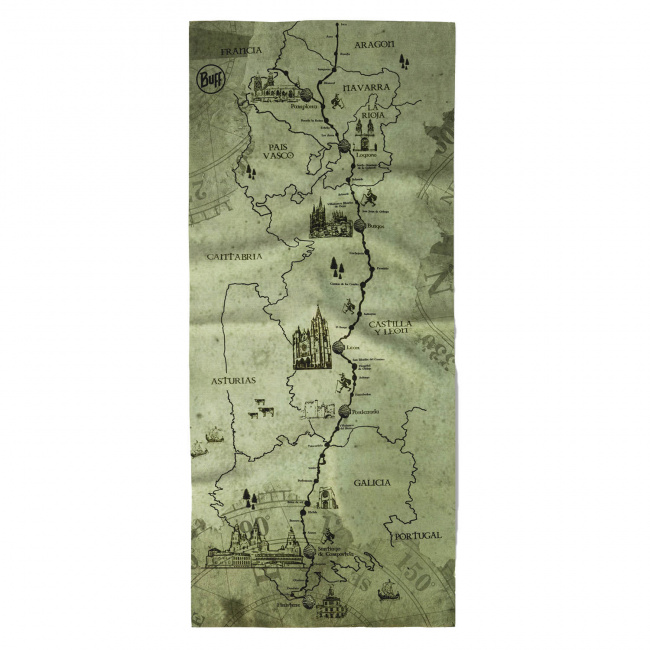 Бандана BUFF /24/ 134425 Coolnet UV+ Camino Frances