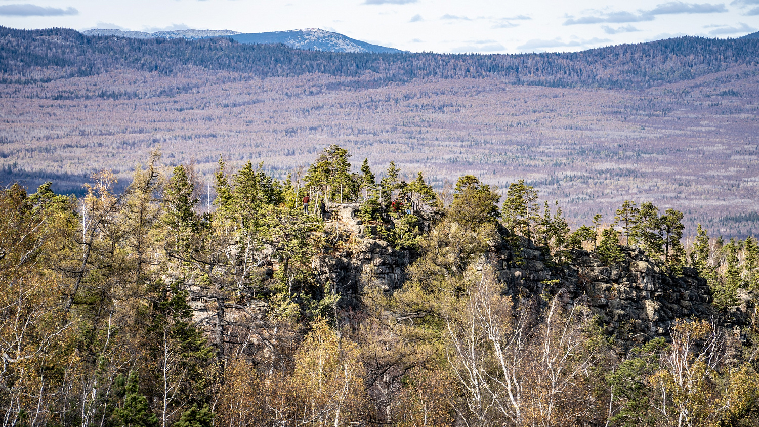 Хребет Заозерный в Челябинской области