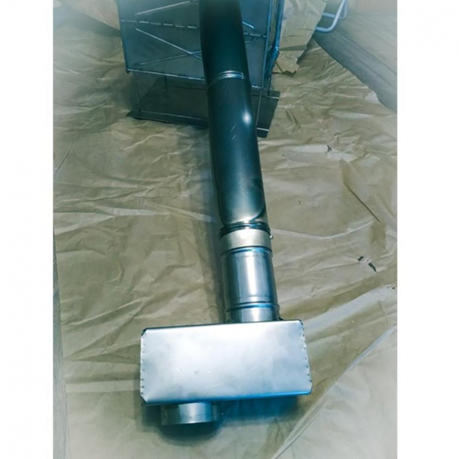 Печка туристическая из нерж. стали