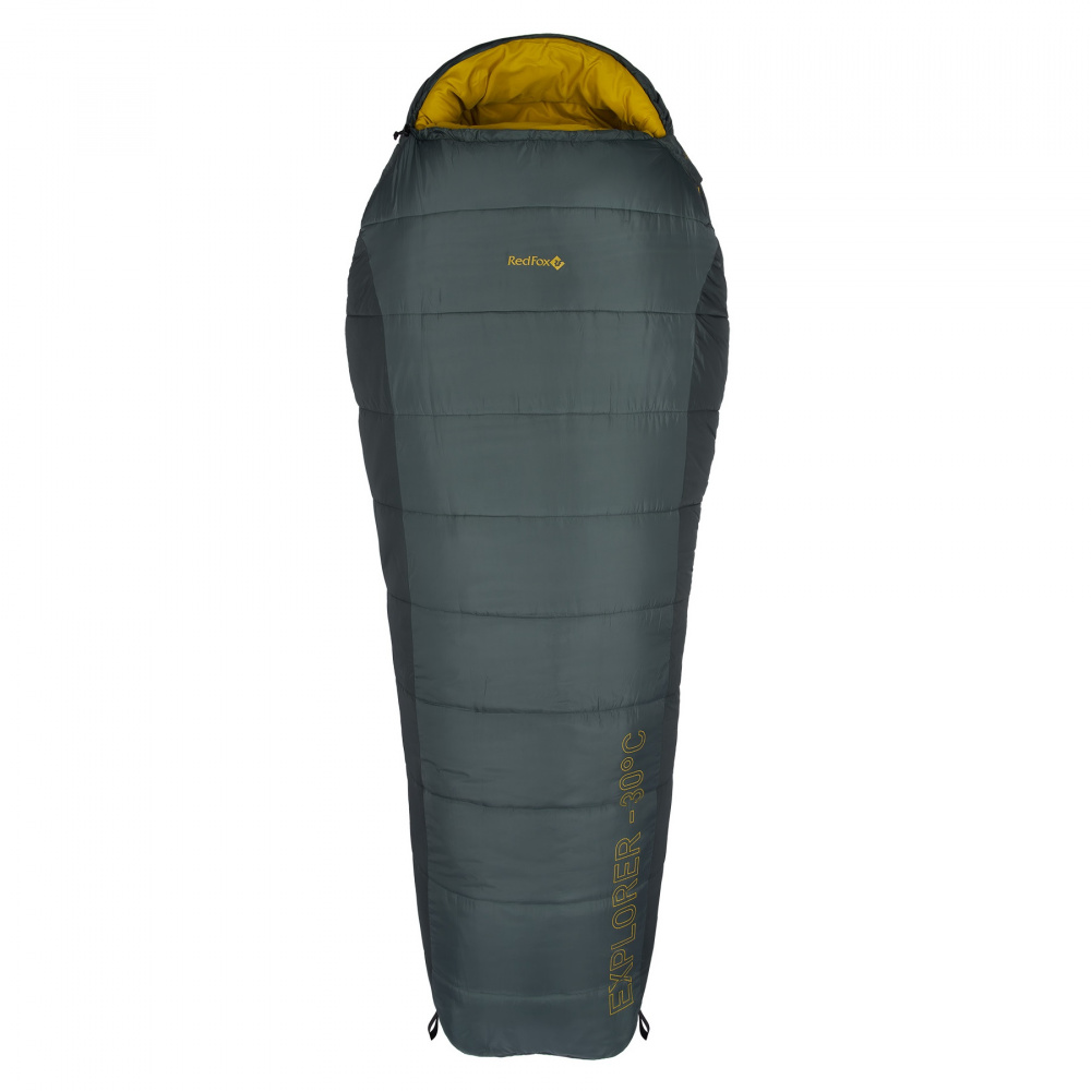 Спальник RedFox Explorer -20C Long (левый, т.оливковый/эвкалипт (9174377))