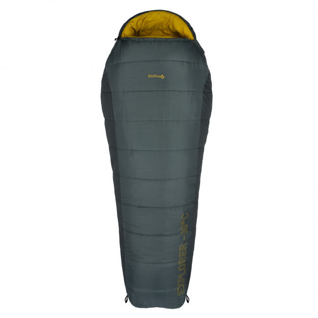Спальник RedFox Explorer -30C Regular (левый, т.оливковый/эвкалипт (9174371))