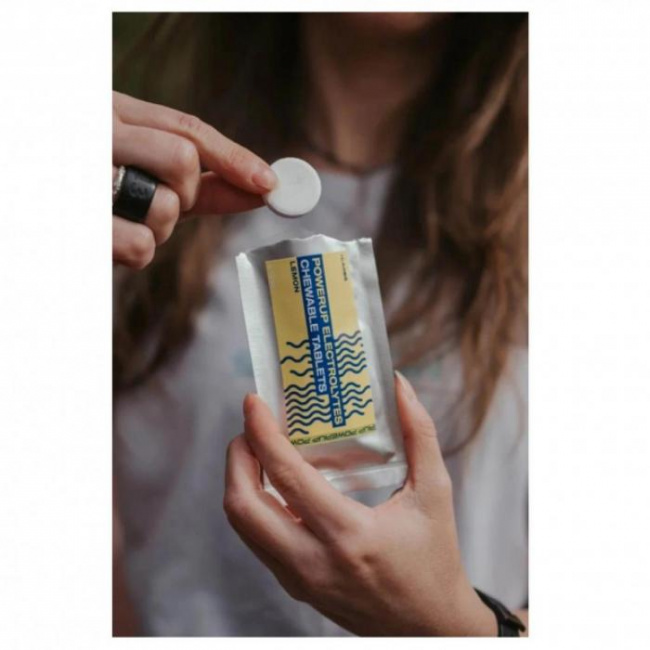 Таблетки жевательные солевые Powerup, вкус Апельсин, 1 уп/3 шт