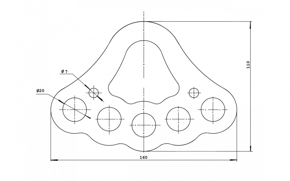 Такелажное звено большое Орион-альп 