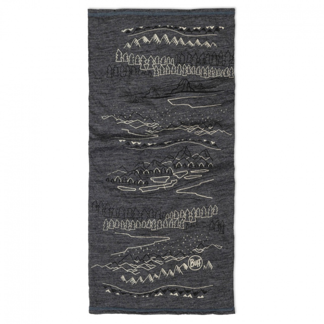 Бандана BUFF /25-26/ 136629 Merino Lightweight Prints Eirik Grey