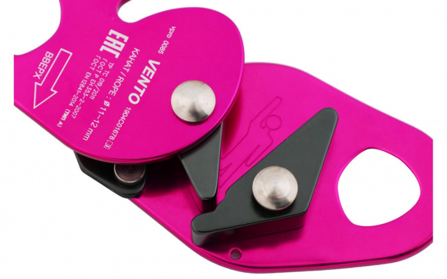 Зажим страховочный Венто Капля дюраль