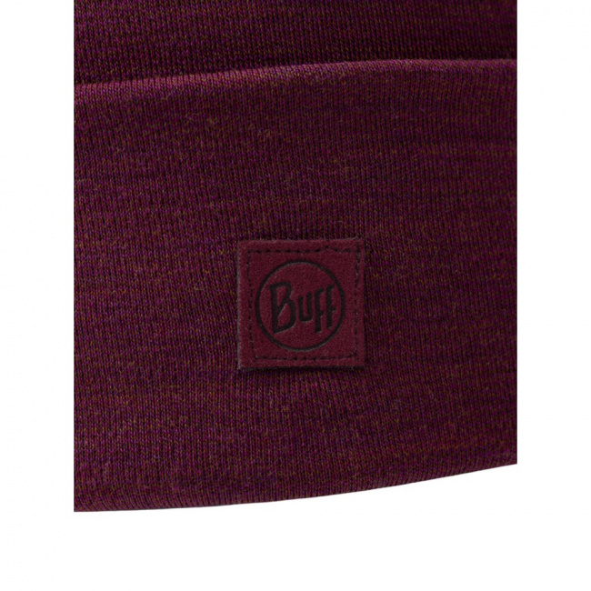 Шапка BUFF /25-26/ 111117 Merino Heavyweight Hat Solid Tibetan Red