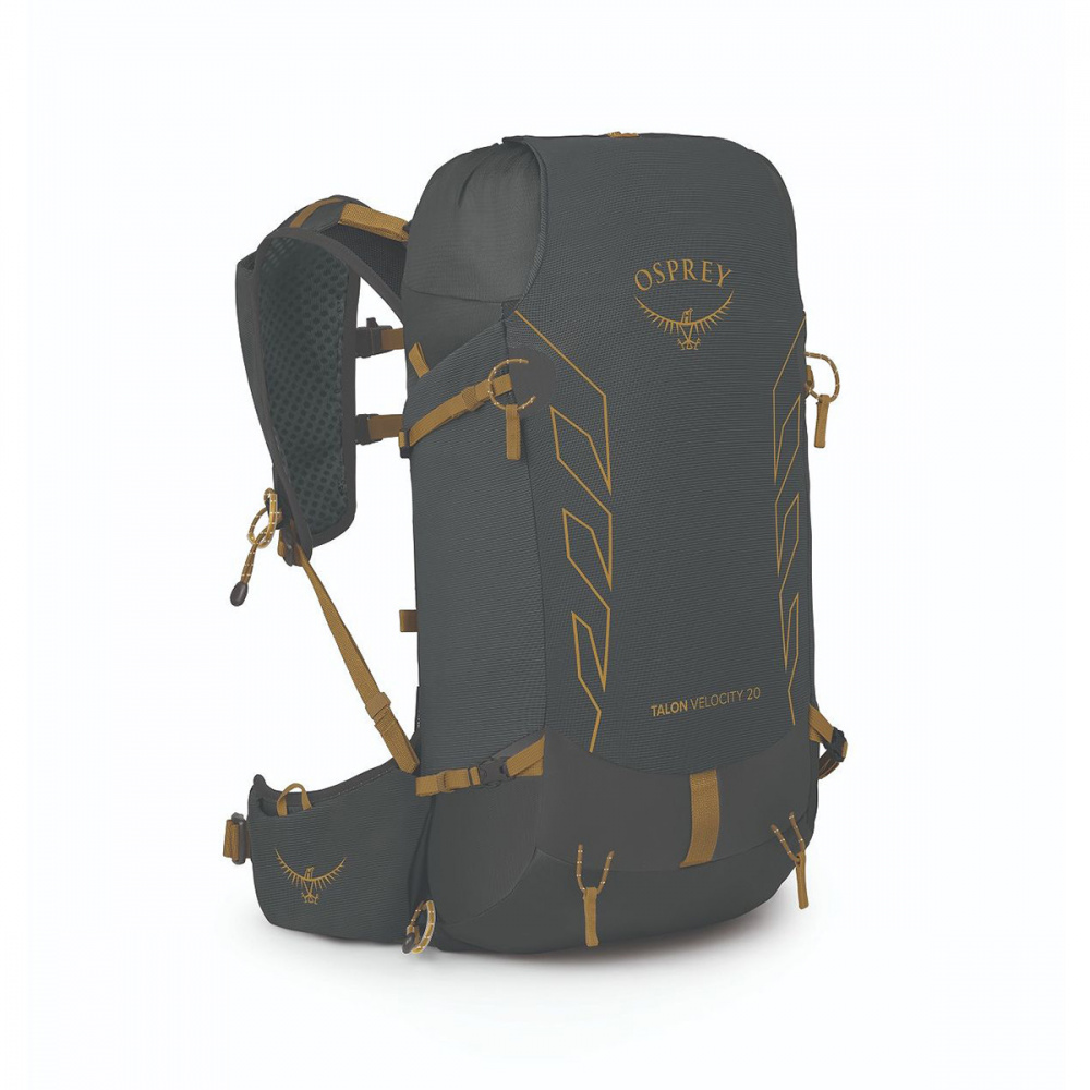 Рюкзак Osprey Talon Velocity 20 (L/XL, dark charcoal/tumbleweed yellow (9174163)) Рюкзак Osprey Talon Velocity 20 (L/XL, dark charcoal/tumbleweed yellow (9174163))