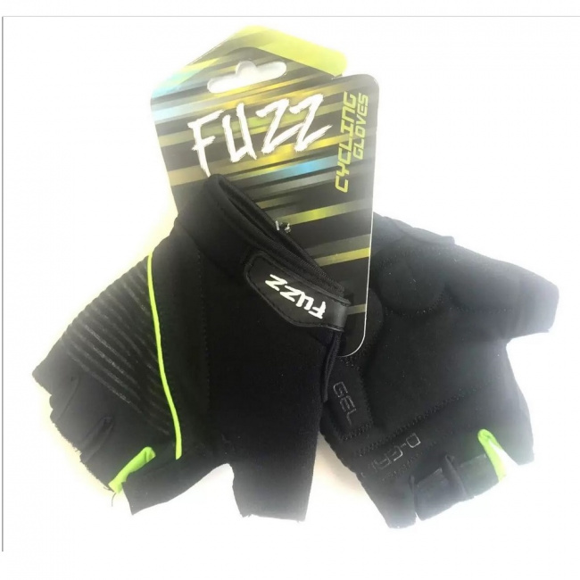 Велоперчатки FUZZ Gel Comfort (S , черно-зеленый (9173960))