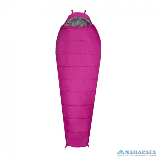 Спальник Манарага Trekking-1 LETO  (правый, фуксия (9179125))