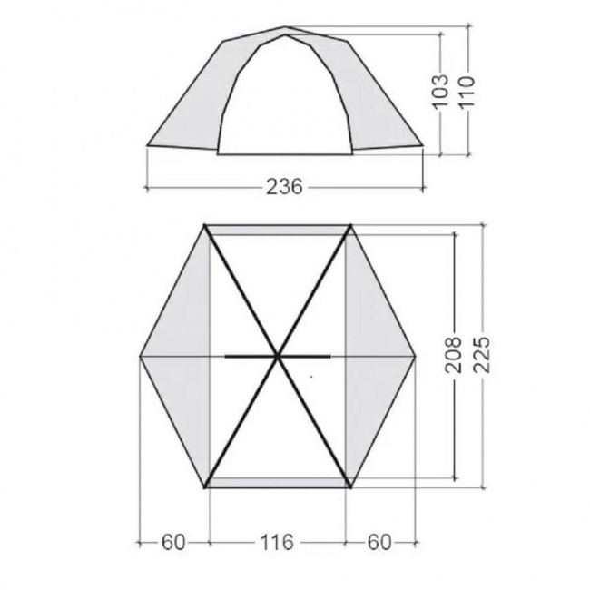 Палатка BASK BONZER 2
