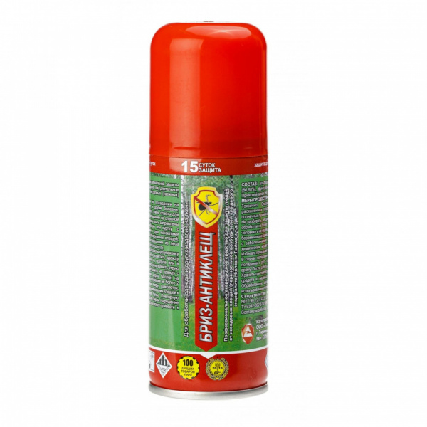 Аэрозоль для защиты от клещей Бриз Антиклещ 140 мл