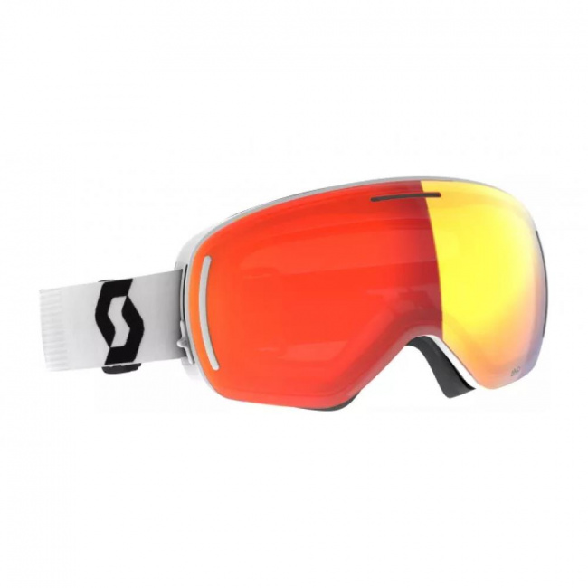 Маска Scott LCG Evo LS (light sensitive red chrome, mineral white/black (9177341))