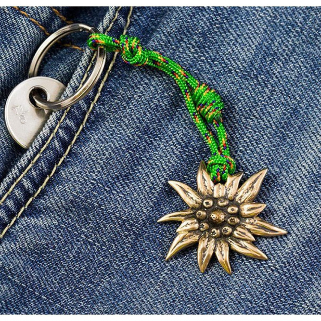 Брелок бронзовый ExJe Эдельвейс