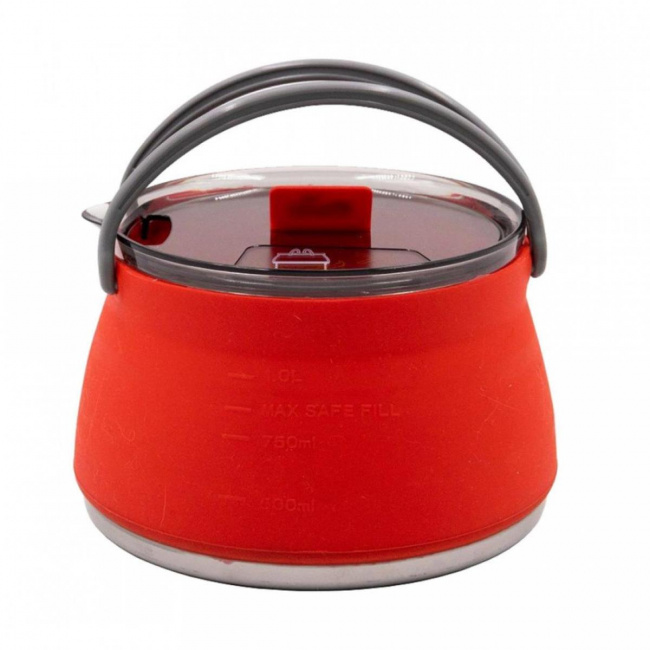 Чайник Tramp складной силиконовый 1 л (терракотовый (9163315))