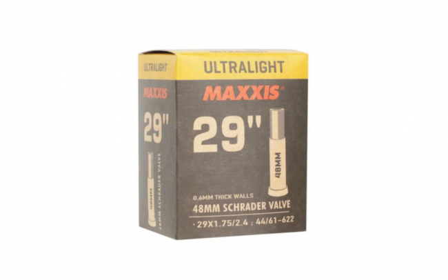 Камера Maxxis 29х1,75/2,4 Ultralight Shreder 48 мм.