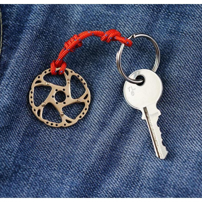 Брелок бронзовый ExJe Тормозной диск