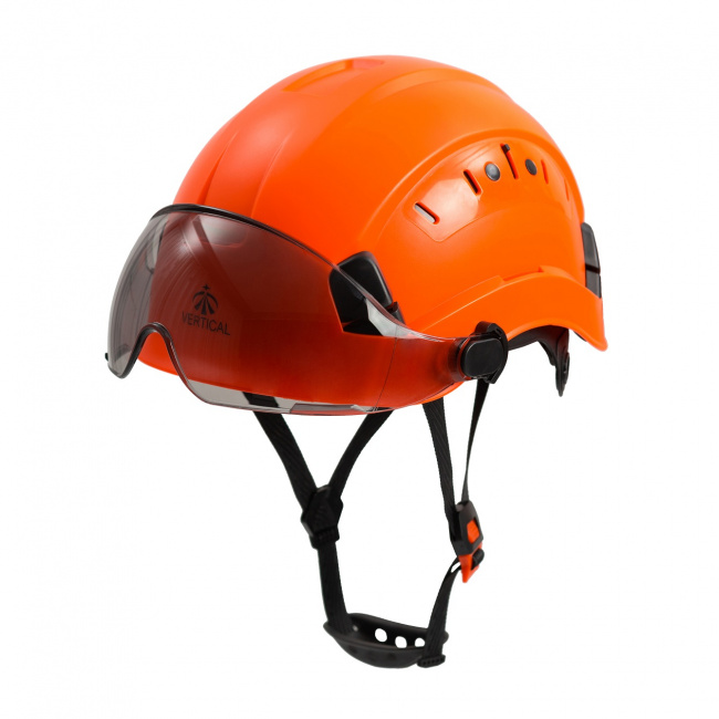 Визор Вертикаль затемненный для каски Zenon