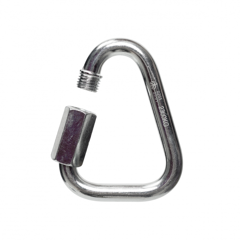 Карабин Вертикаль Delta стальной резьбовой диаметр 10 мм 