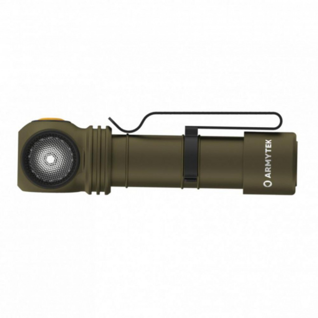Фонарь Armytek Wizard C2 Pro Magnet USB Olive Белый