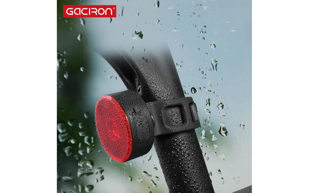 Фонарь задний GACIRON W08-10A 10lm